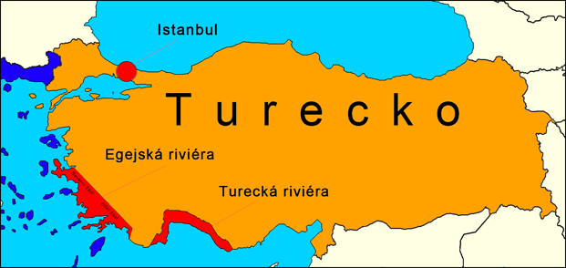 turecko side mapa Turecko   mapa letovisek a oblastí turecko side mapa